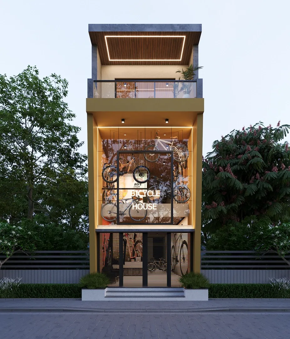 LAXMI CYCLE - ARCHITECTURE + INTERIOR | Eleven Dot Design